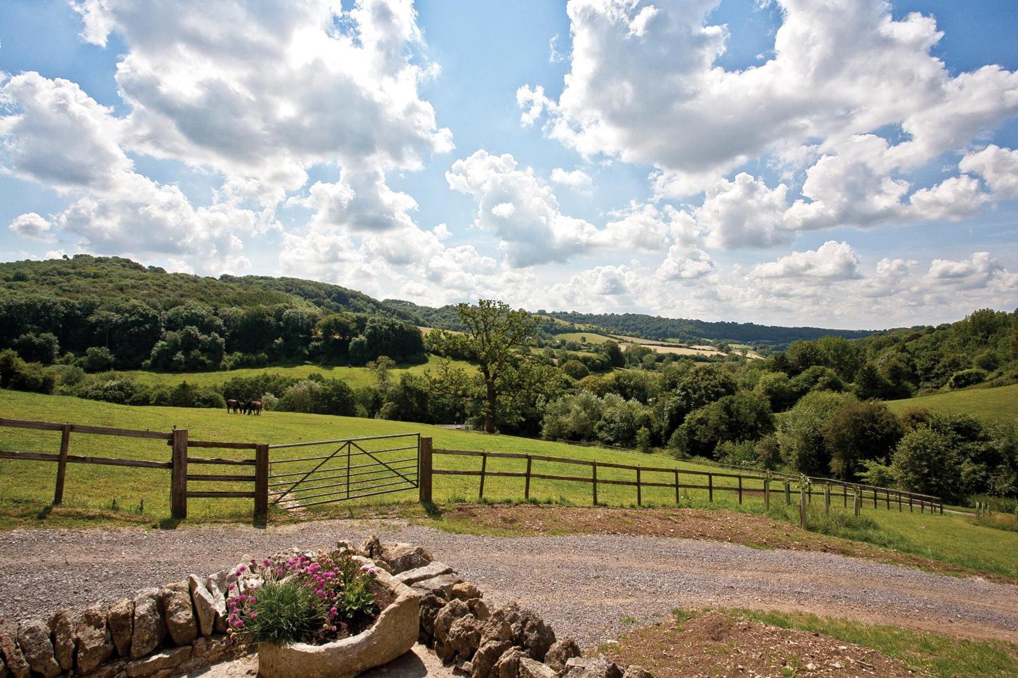 佩恩斯威克Valley Barn Slad Valley Cotswolds别墅 外观 照片